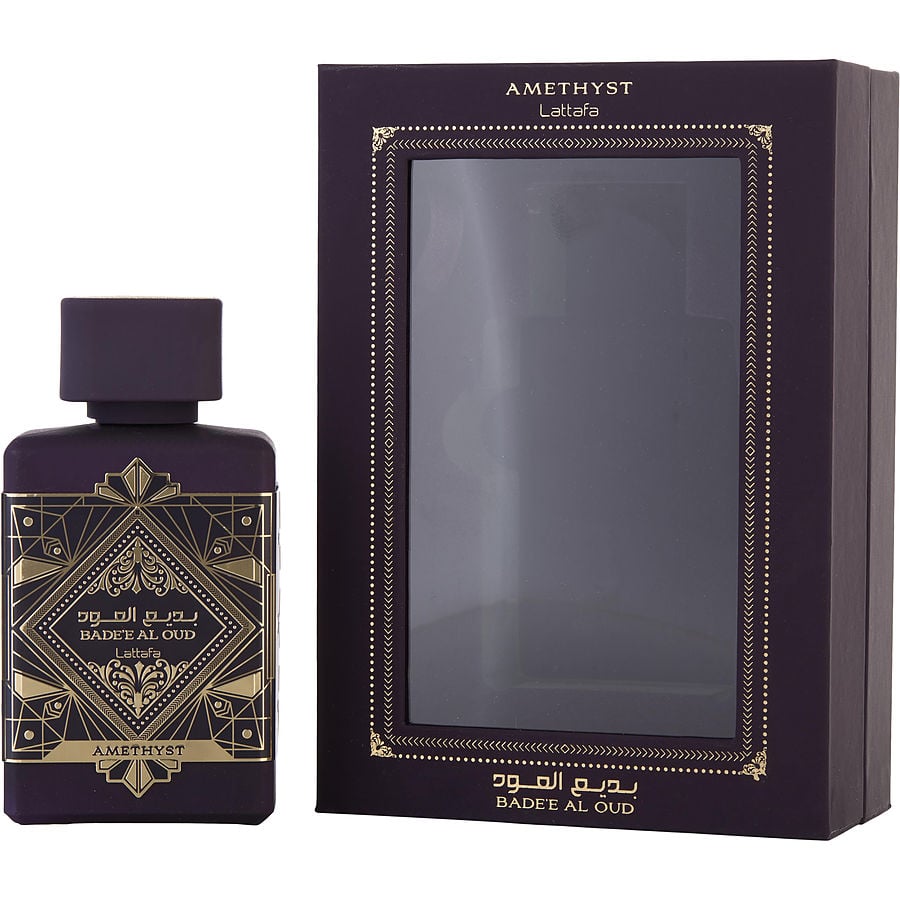 Lattafa Badee Al Oud Amethyst | Eau De Parfum | Spray 3.4 Fl Oz | Unisex