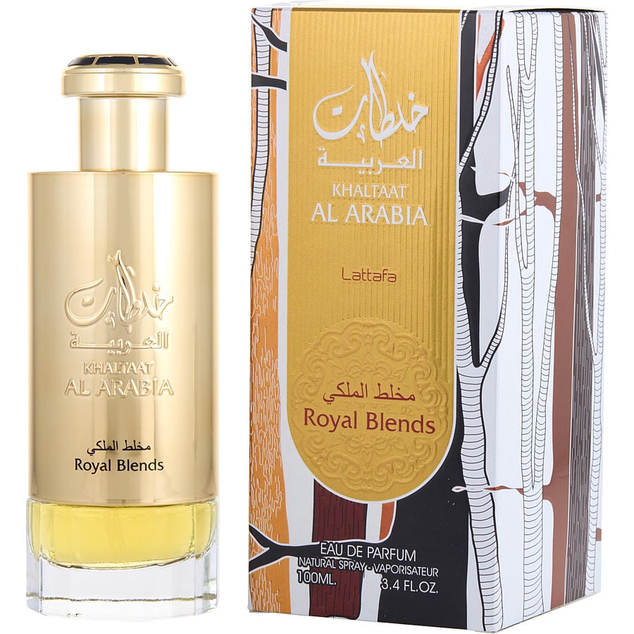 Lattafa Khaltaat Al Arabia Royal Blends | Eau De Parfum | Spray 3.4 Fl Oz | Unisex