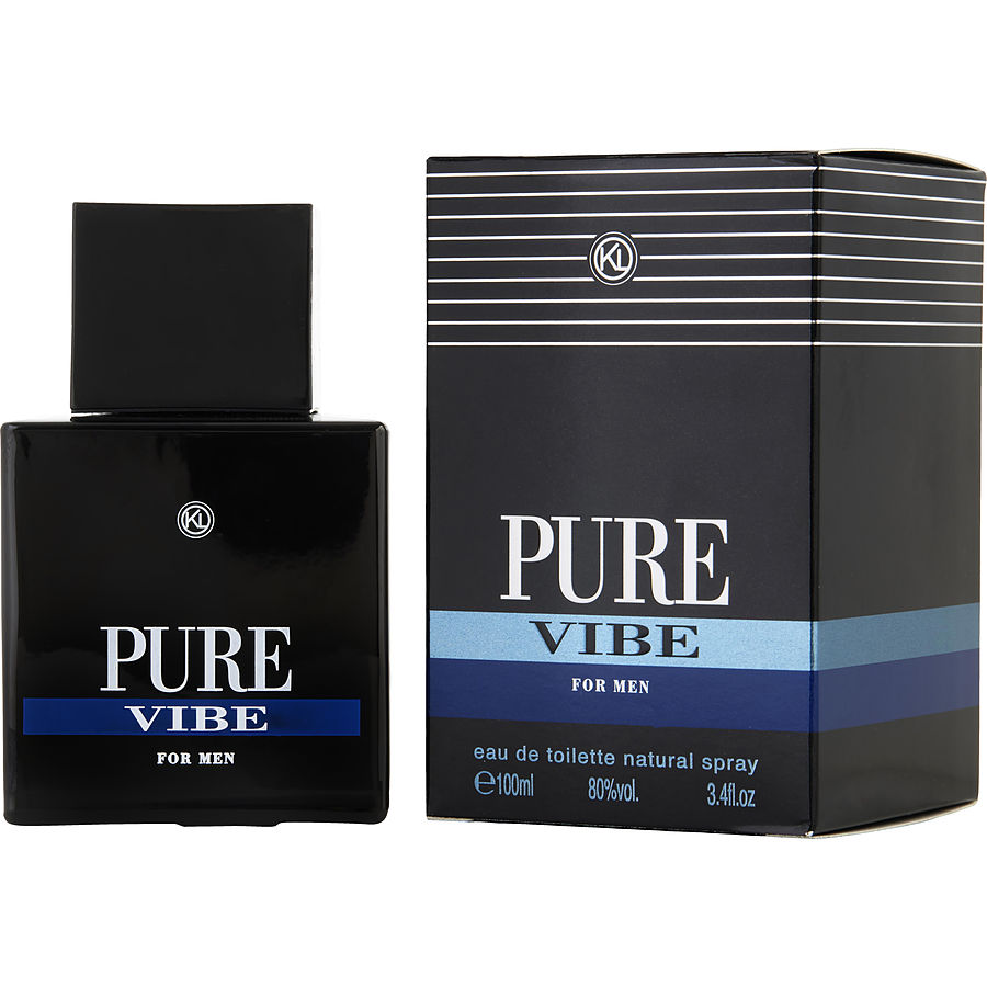Pure Vibe | Eau De Toilette | Spray 3.4 Fl Oz | For Men