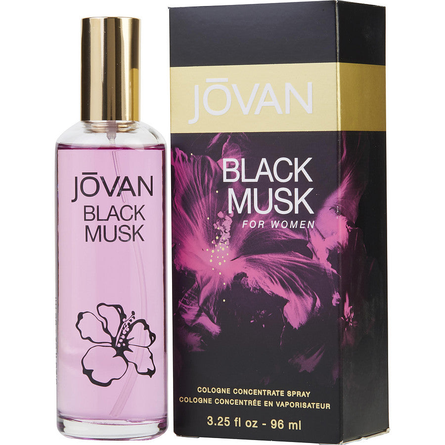 Jovan Black Musk | Cologne Concentrate | Spray 3.25 Fl Oz | For Women