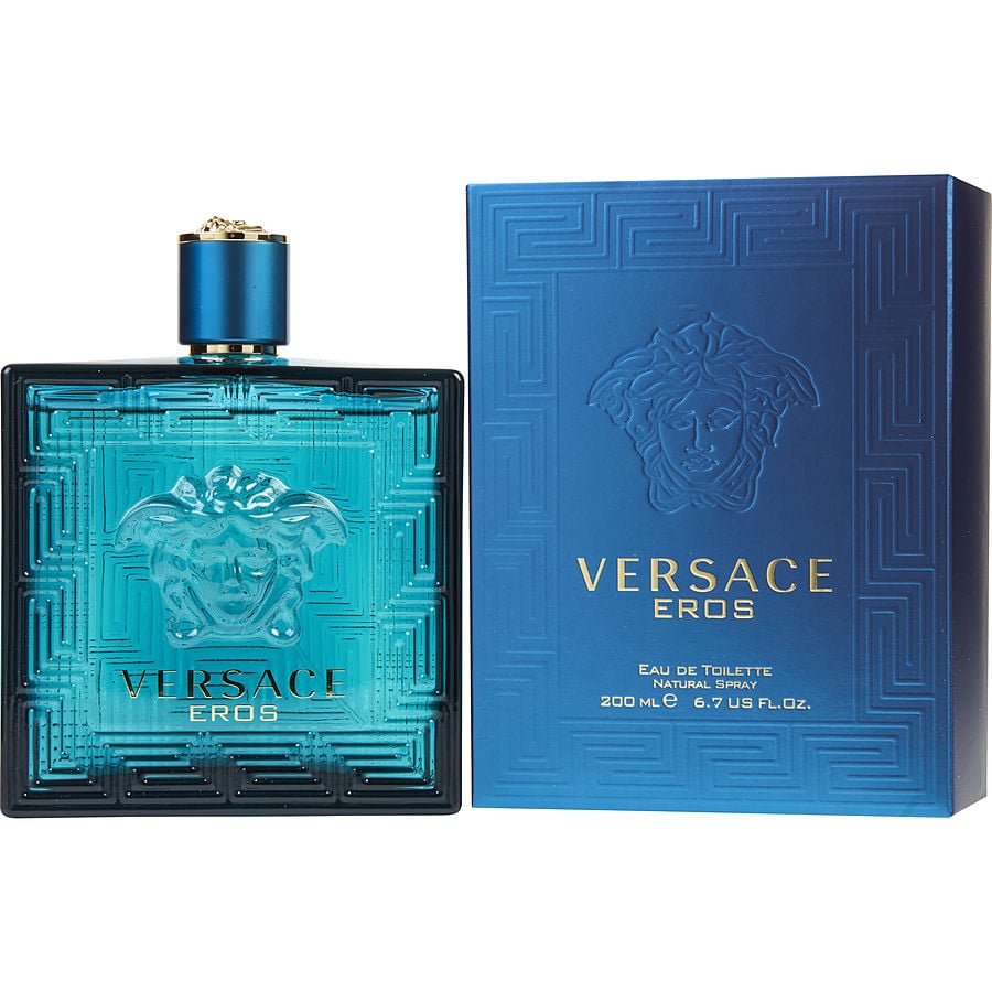 Versace Eros | Eau de Toilette | Spray 6.7 Fl Oz | For Men