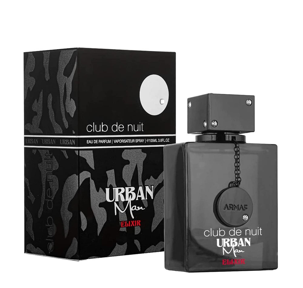 Armaf Club De Nuit Urban Man Elixir |  Eau de Parfum | Spray 3.6 Fl Oz | For Men