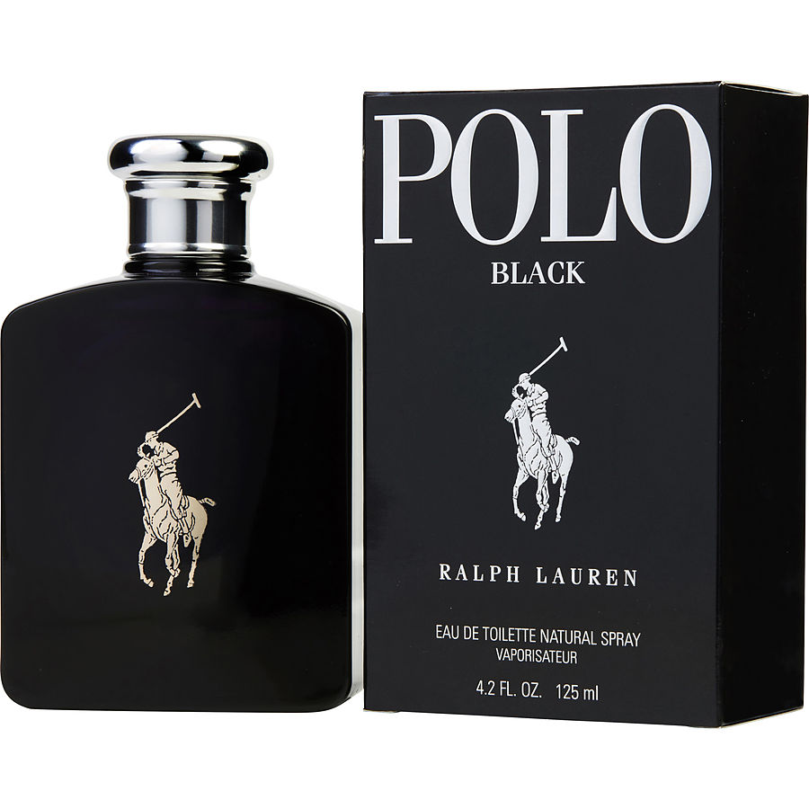 Polo Black  | Eau De Toilette | Spray 4.2 Fl Oz | For Men