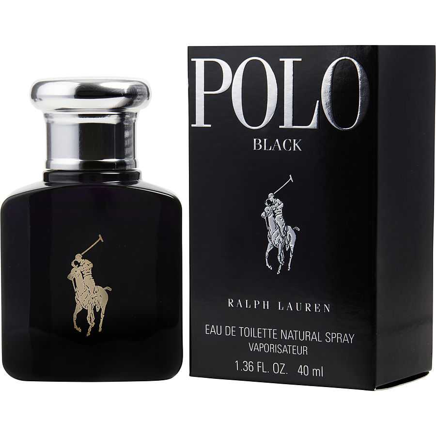 Polo Black  | Eau De Toilette | Spray 1.3 Fl Oz | For Men