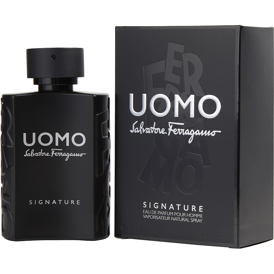 Salvatore Ferragamo Uomo Signature | Eau de Parfum | Spray 3.4 Fl Oz | For Men