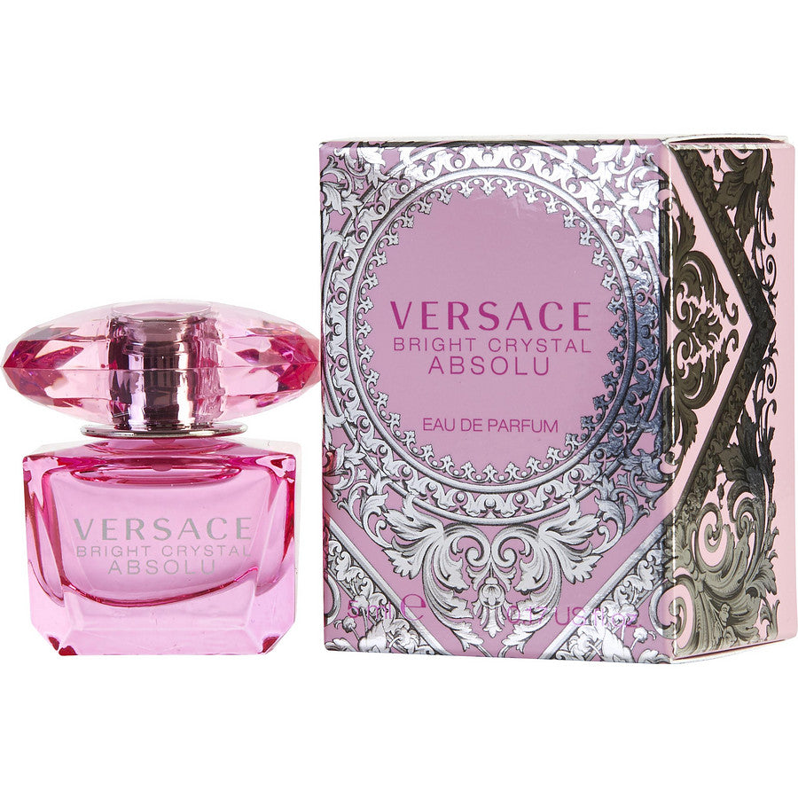 Versace Bright Crystal Absolu | Eau De Parfum | Spray 0.17 Fl Oz Mini | For Women