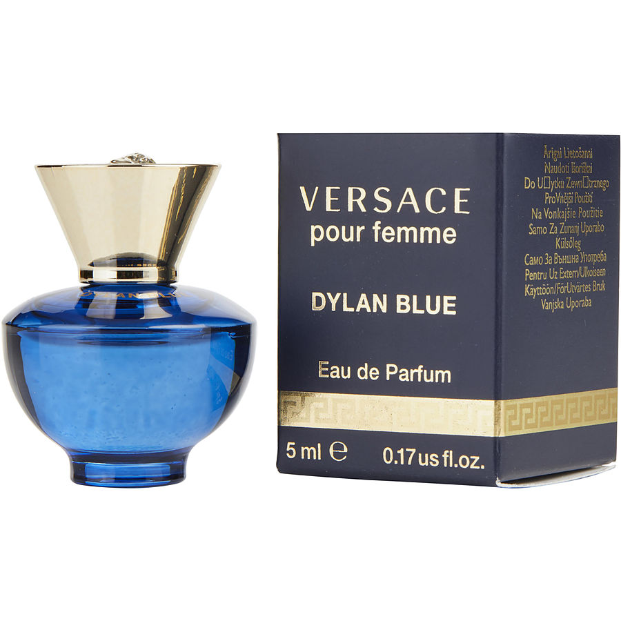 Versace Dylan Blue  | Eau De Parfum | TravelSize 0.17 Fl Oz | For Women