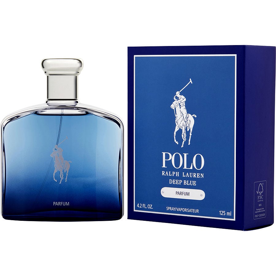 Ralph Lauren Polo Deep Blue | Parfum | Spray 4.2 Fl Oz | For Men