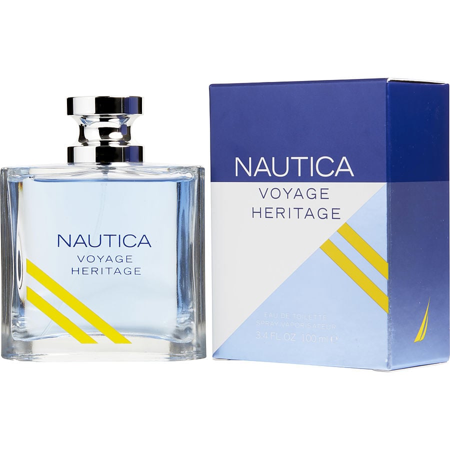 Nautica Voyage Heritage | Eau De Toilette | Spray 3.4 Fl Oz | For Men