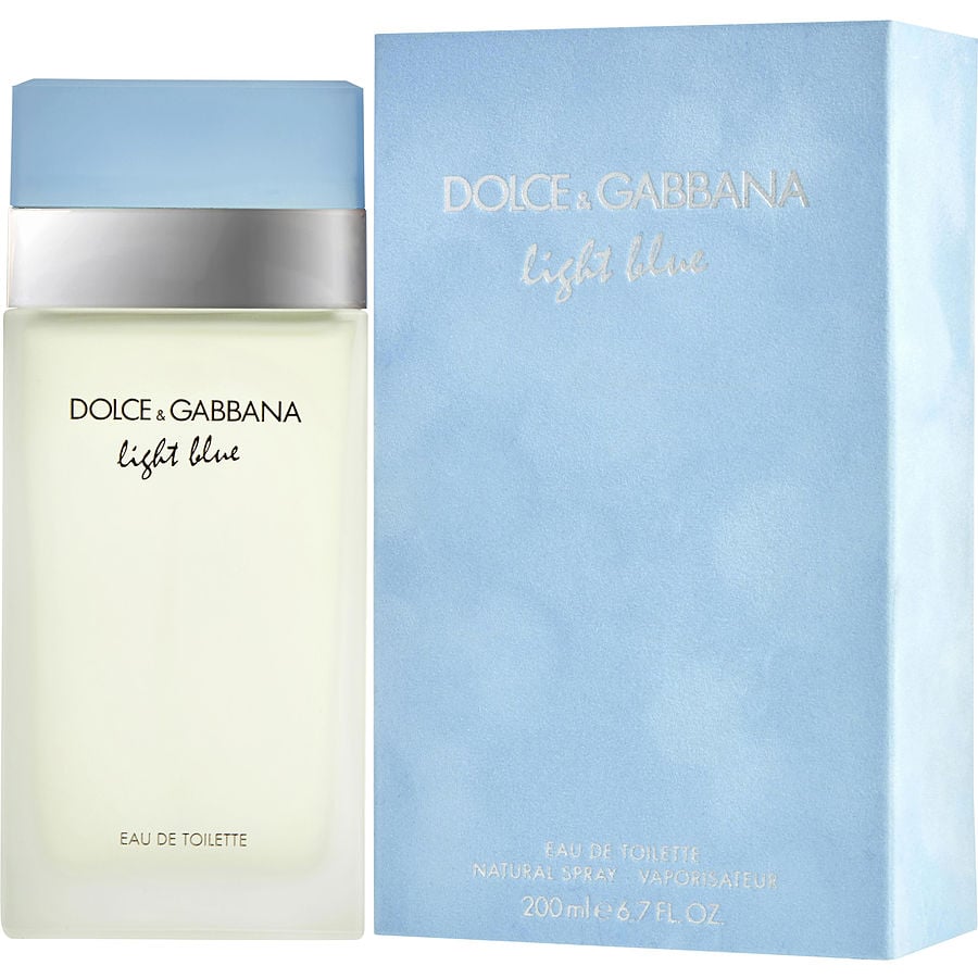D & G Light Blue | Eau De Toilette | Spray 6.7 Fl Oz | For Women