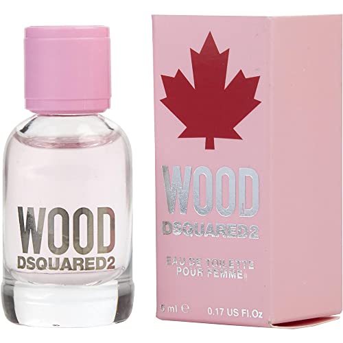 Dsquared2 Wood | Eau De Toilette | Spray .17 Fl Oz Mini | For Women