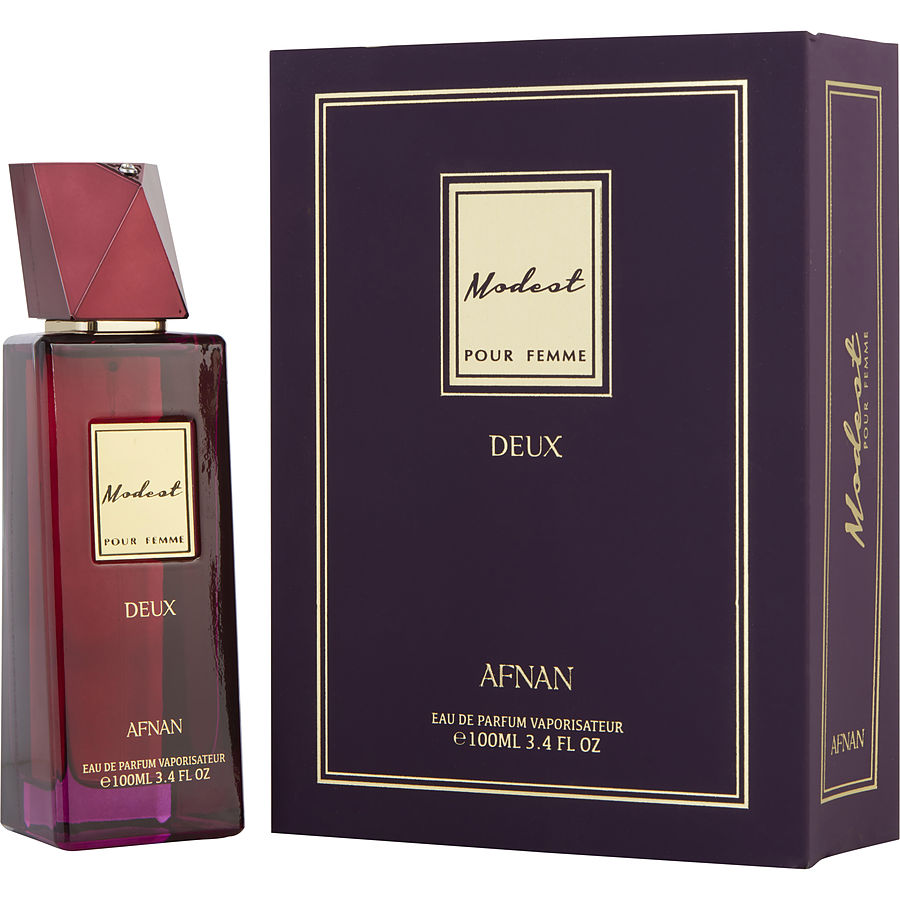 Afnan Modest Deux | Eau de Parfum | Spray 3.4 Fl Oz | For Women