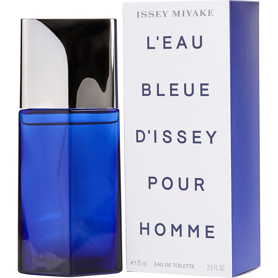L'eau Bleue d’Issey Pour Homme | Eau de Toilette Spray | Spray 2.5 Fl Oz | For Men