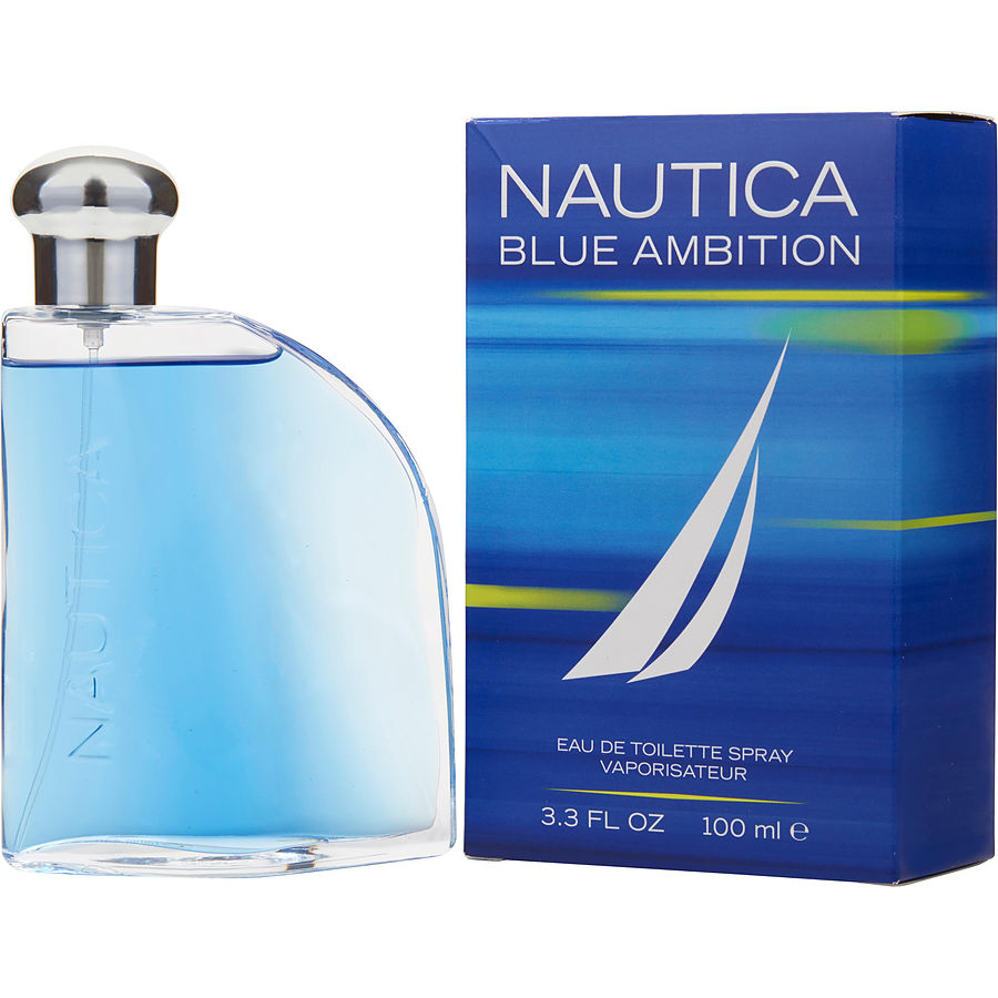 Nautica Blue Ambition | Eau De Toilette | Spray 3.4 Fl Oz | For Men