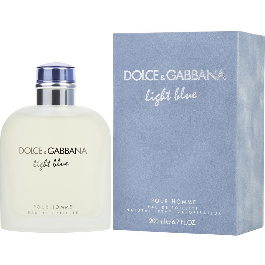 D & G Light Blue | Eau de Toilette | Spray 6.7 Fl Oz | For Men